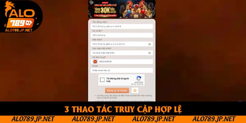TRANG CHỦ 53 3 thao tác truy cập hợp lệ