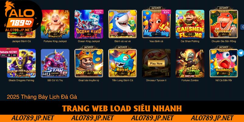 TRANG CHỦ 49 Trang web load siêu nhanh