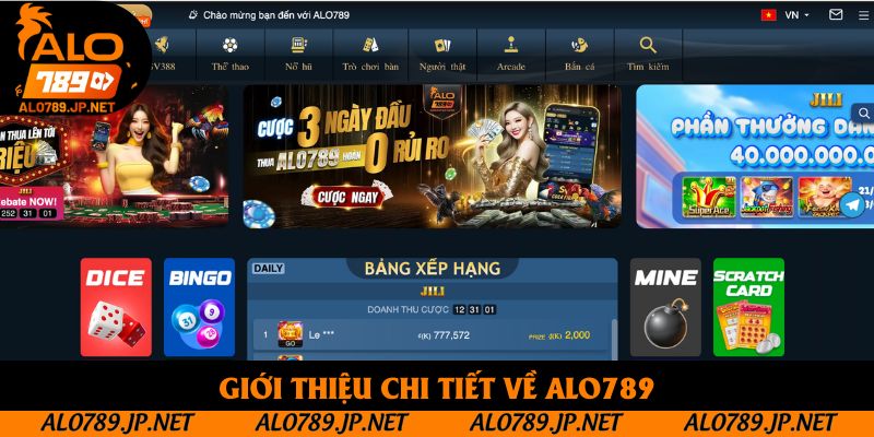 TRANG CHỦ 45 Giới thiệu tổng quan về Alo789