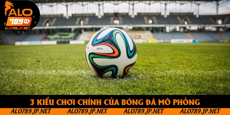3 kiểu chơi chính của bóng đá mô phỏng
