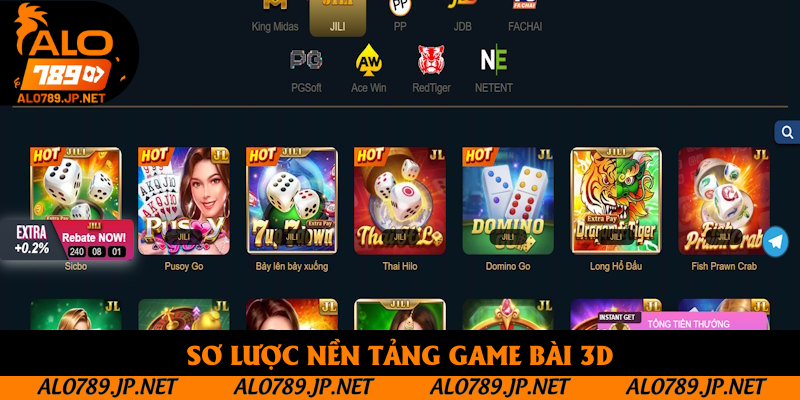 Sơ lược nền tảng game bài 3d